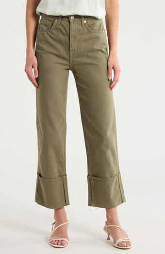 Dylan High Waist Ankle Straight Leg Jeans