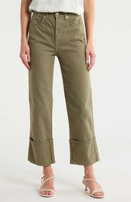 Dylan High Waist Ankle Straight Leg Jeans
