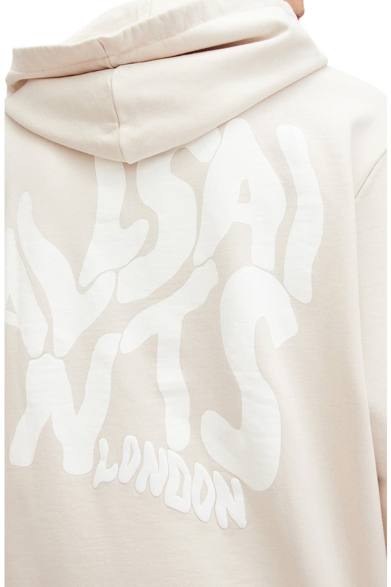 Orlando Logo Cotton Graphic Hoodie, Alternate, color, CREAM TAUPE