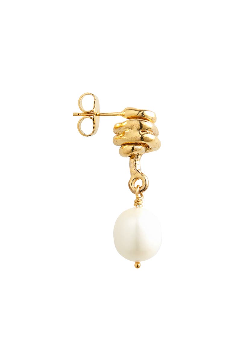 Alighieri The Celestial Raindrop Pearl Earrings, Alternate, color, 