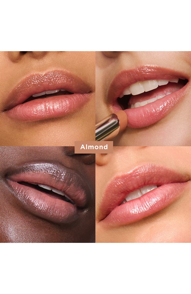 Clarins Hydrating Peptide & Plumping Lip Oil Balm, Alternate, color, Almond