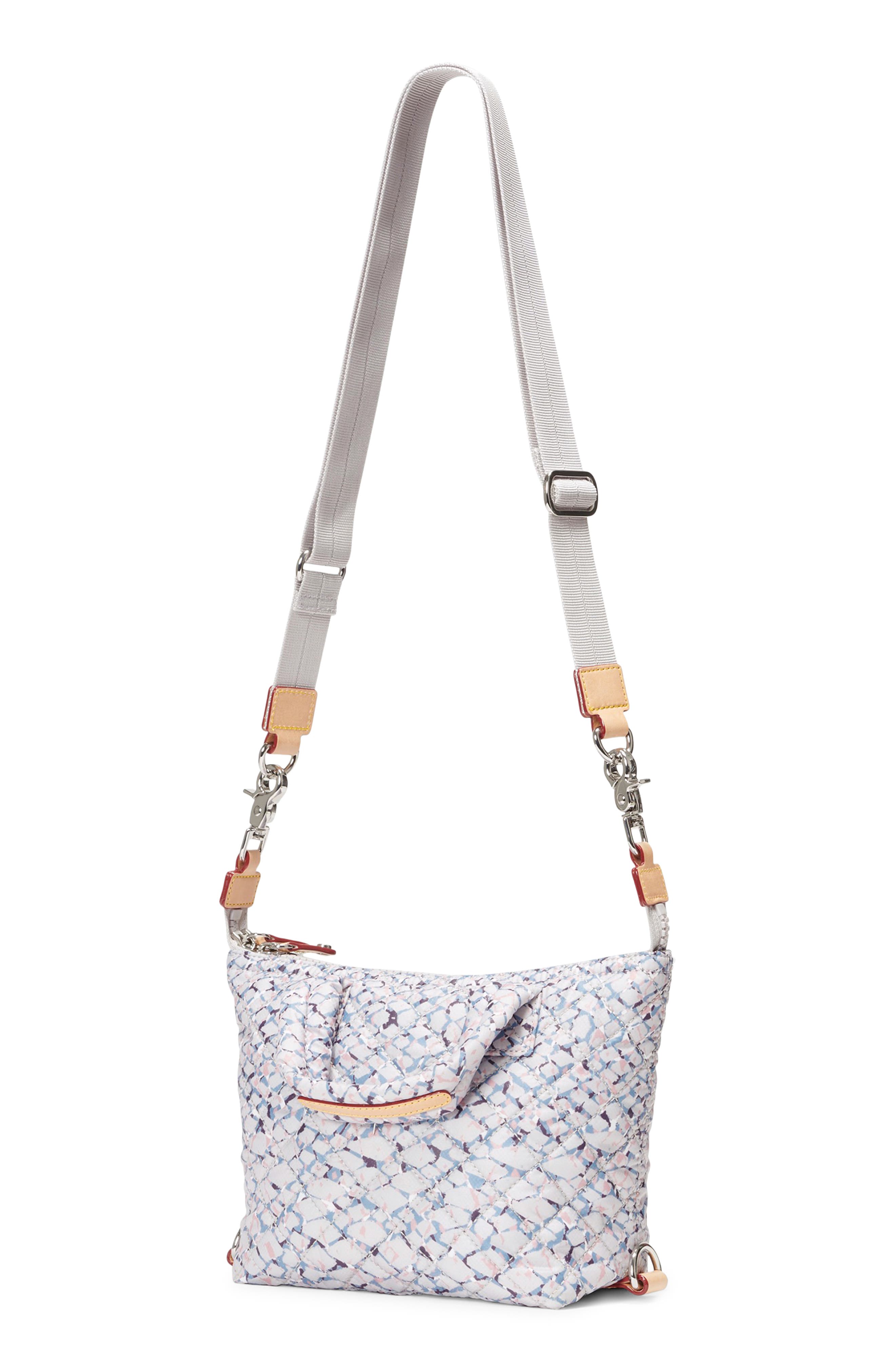 MZ Wallace Micro Sutton Quilted Nylon Top Handle Bag, Alternate, color, 