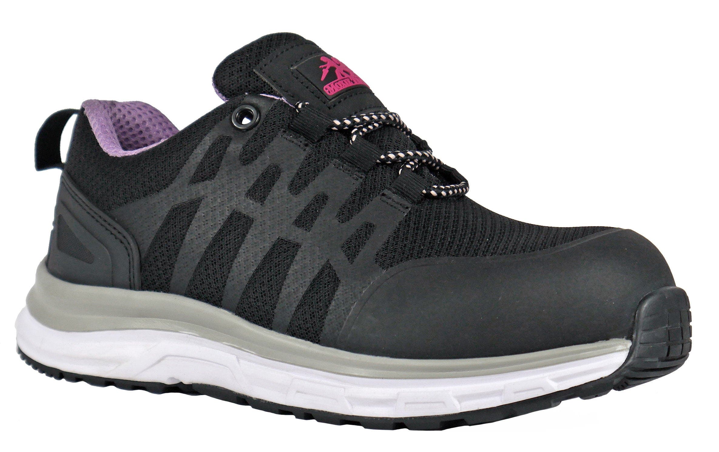 Moxie Trades Moxie Exhilarator Womens Composite Toe Work Shoe, Main, color, Black