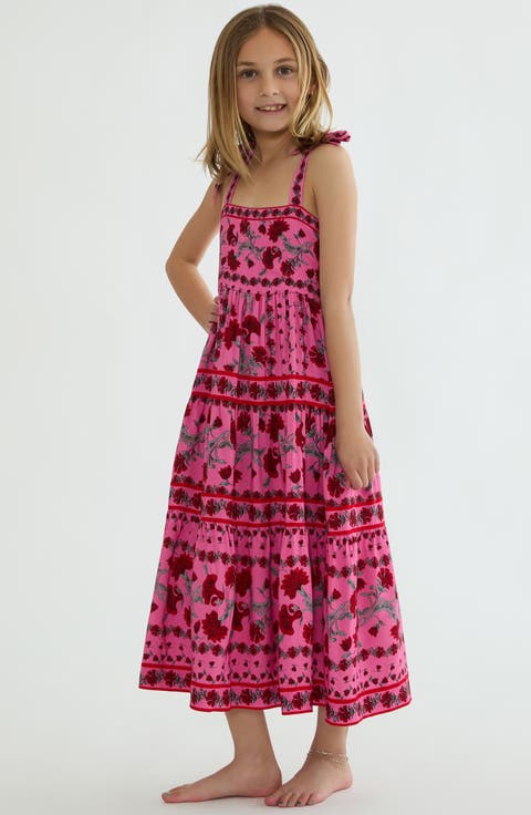 Kids' Floral Tiered Dress (Toddler, Little Kid & Big Kid)