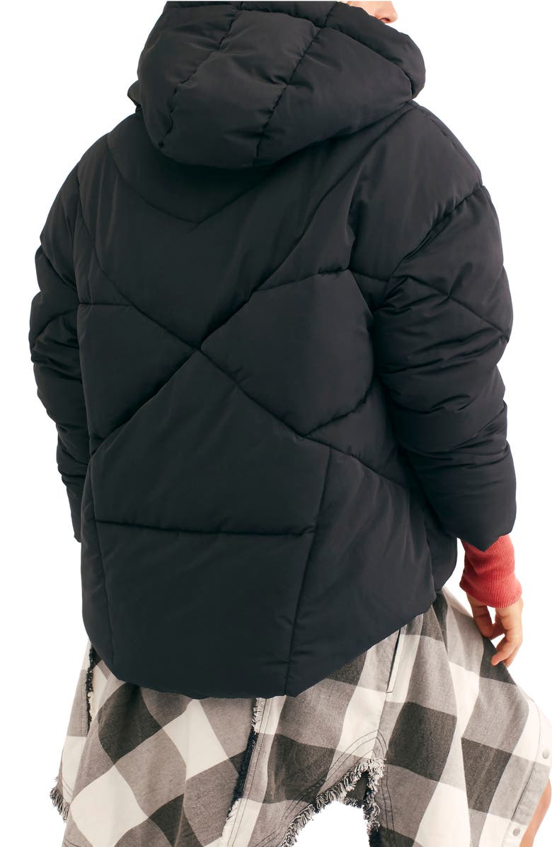 Free People Hailey Hooded Puffer Jacket, Alternate, color, 