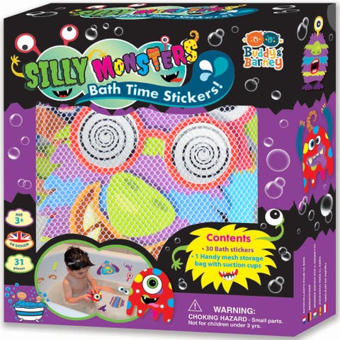 Silly Monsters Bath Time Stickers