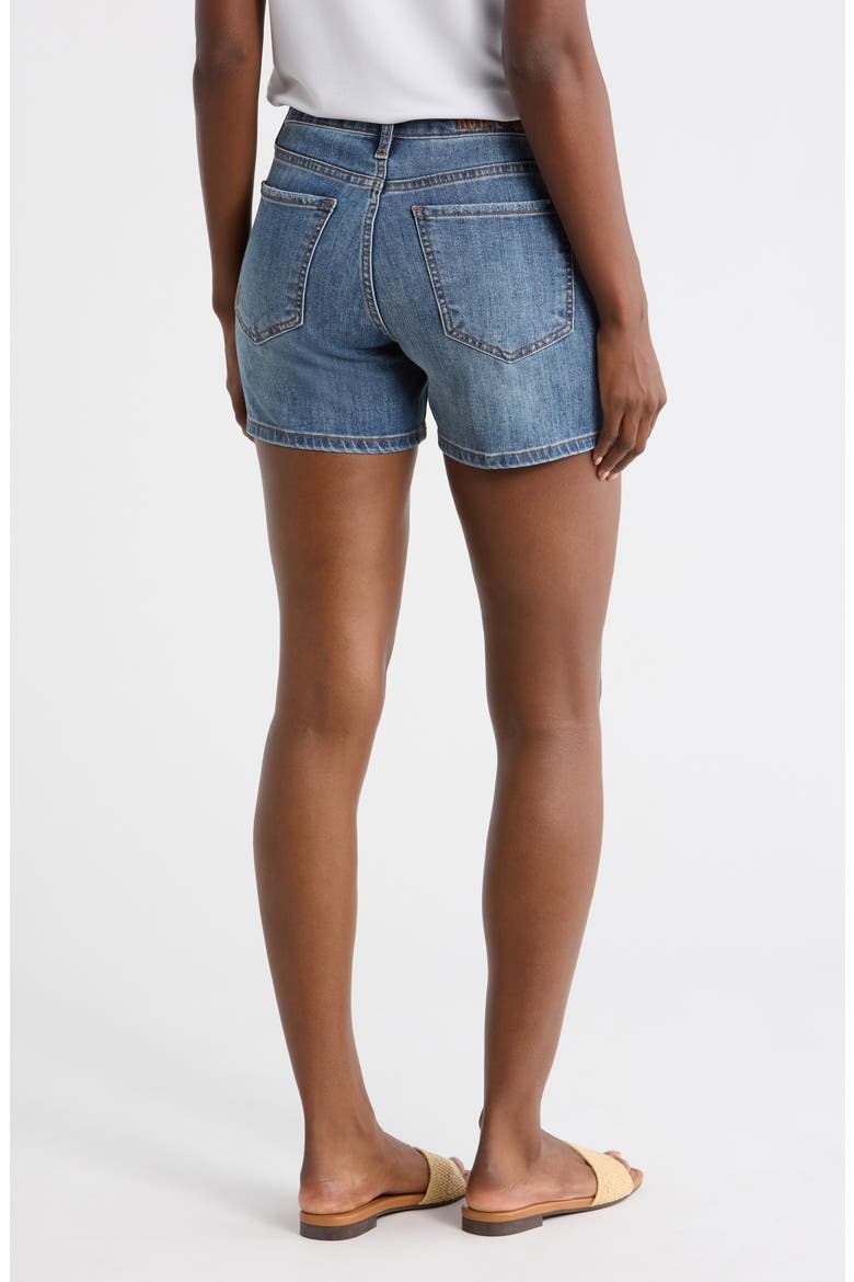 Kity Boyfriend Denim Shorts, Alternate, color, ANTHERICUM
