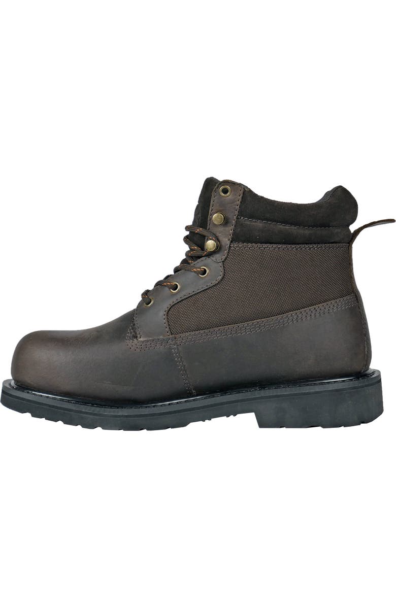 Hoss Boot Company HOSS Scout Steel Toe Work Boot, Alternate, color, Brown