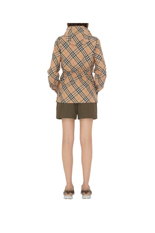 Burberry Archivio Check Hooded Jacket