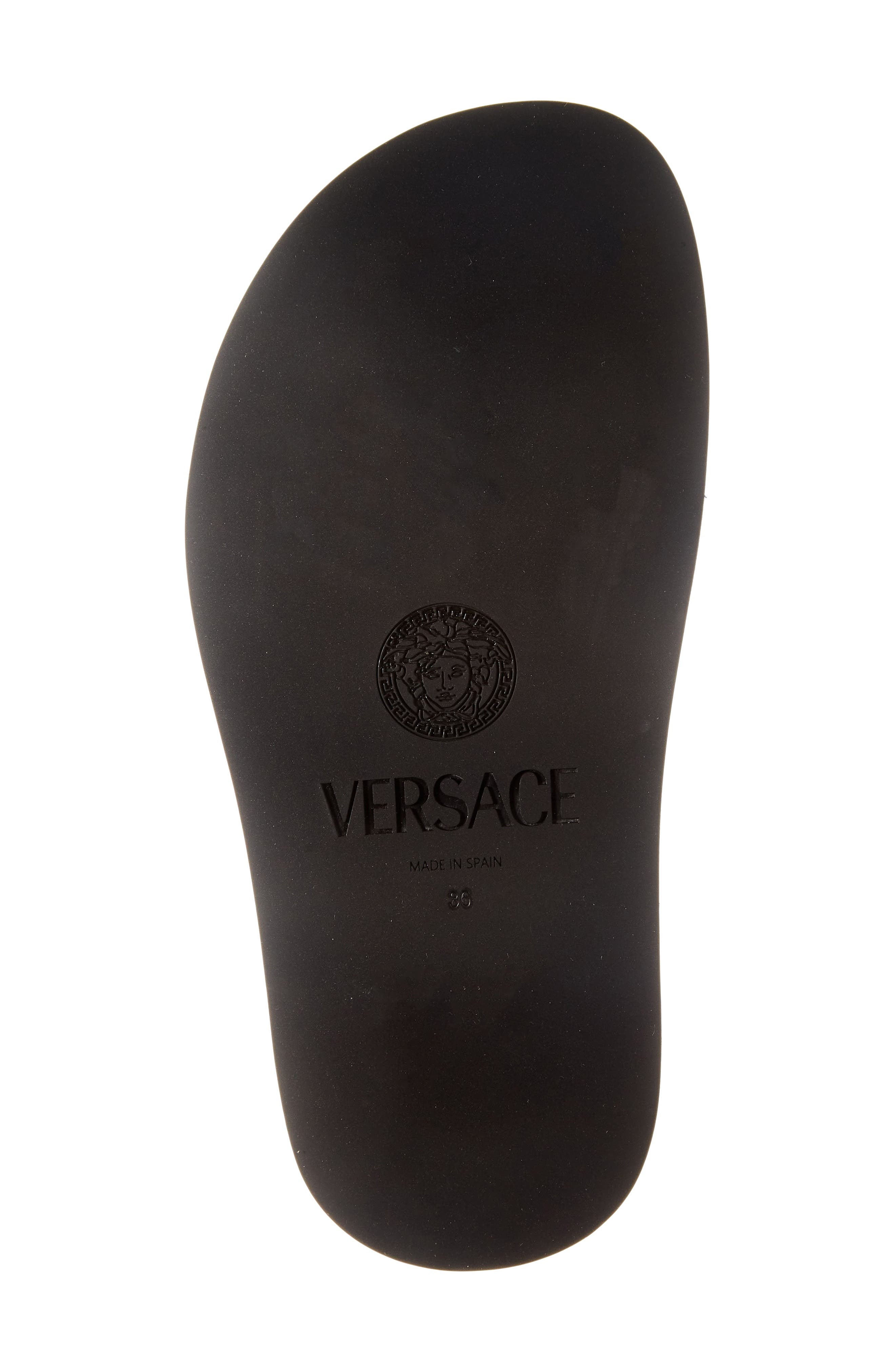 Versace Medusa Platform Slide Sandal, Alternate, color, 