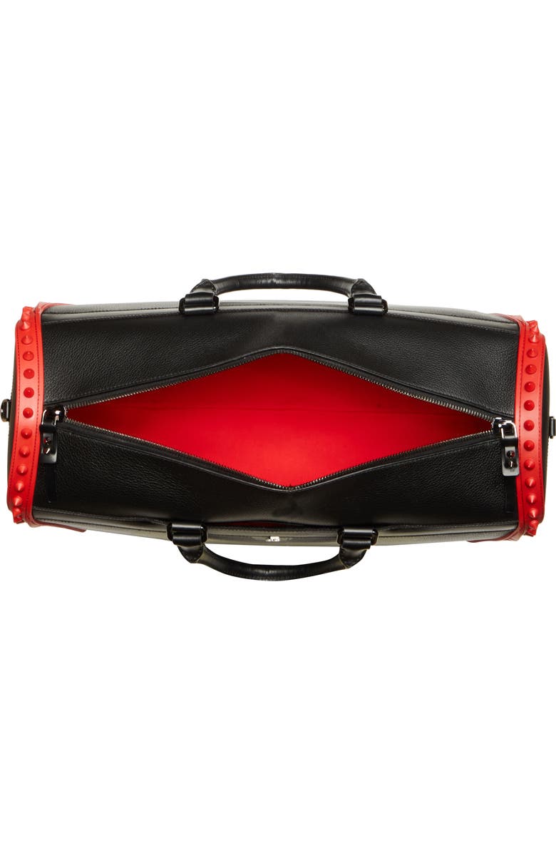 Christian Louboutin Medium Sneakender Leather Duffle Bag, Alternate, color,
