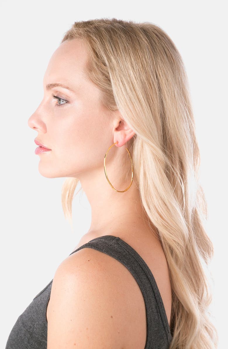 gorjana 'Laurel' Hoop Earrings, Alternate, color,
