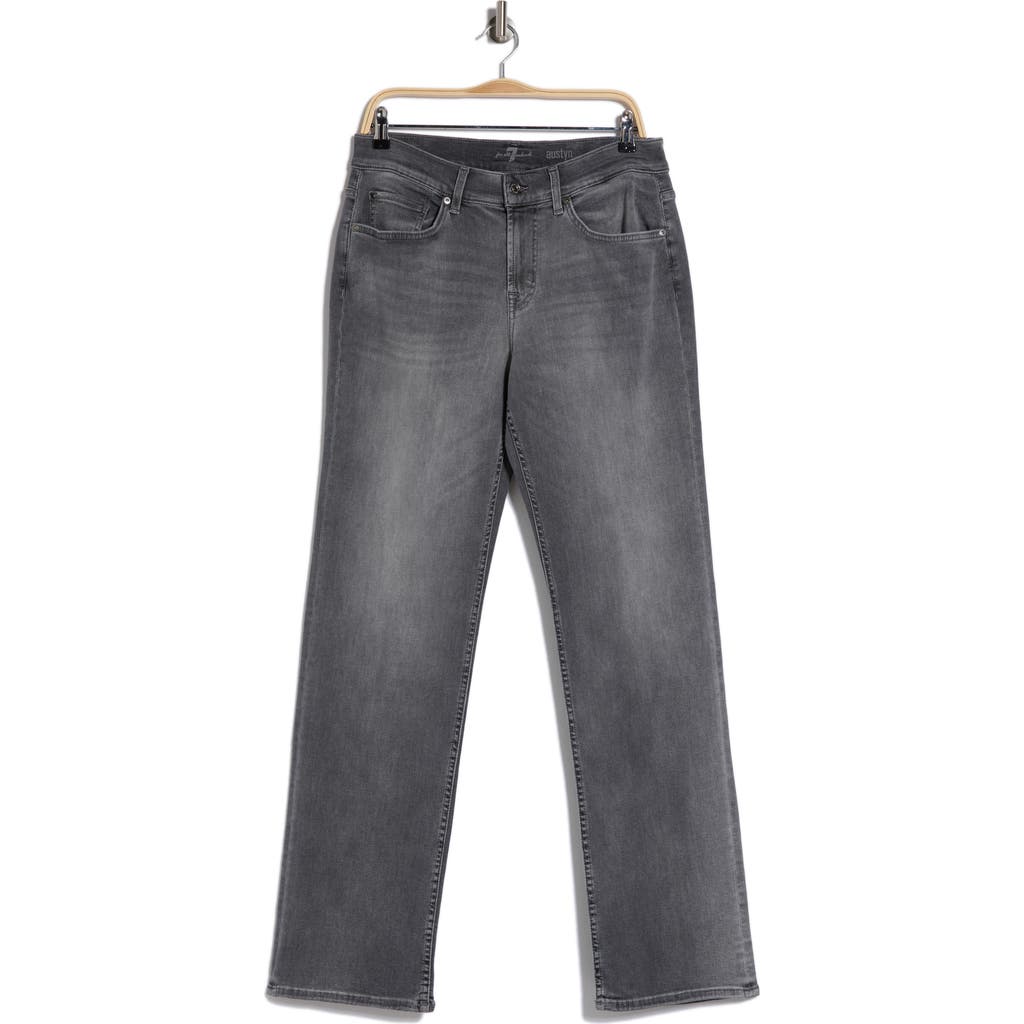 7 For All Mankind Austyn Relaxed Straight Jeans In Grove