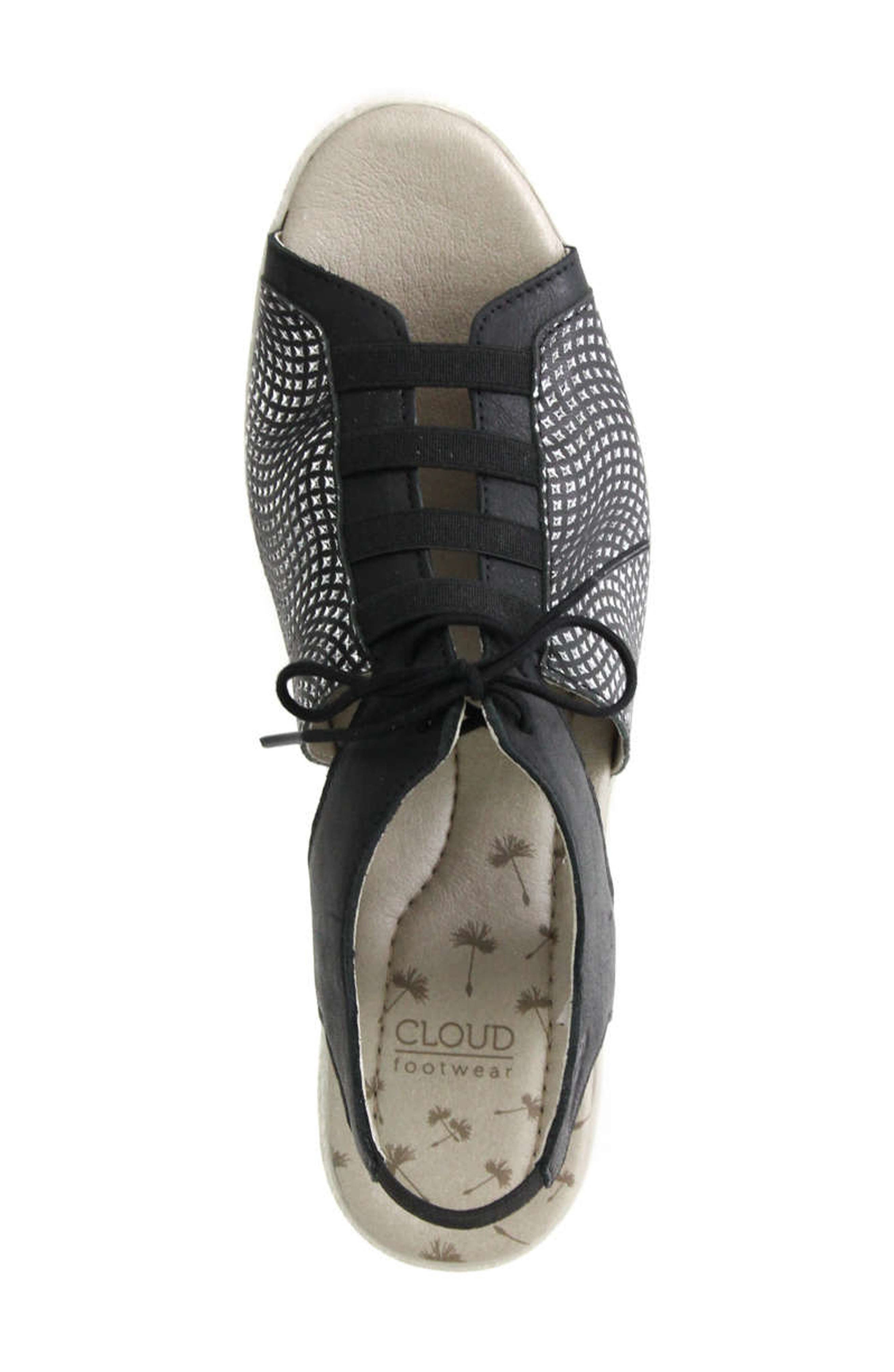 CLOUD Hattie Lace-Up Sandal, Alternate, color, 