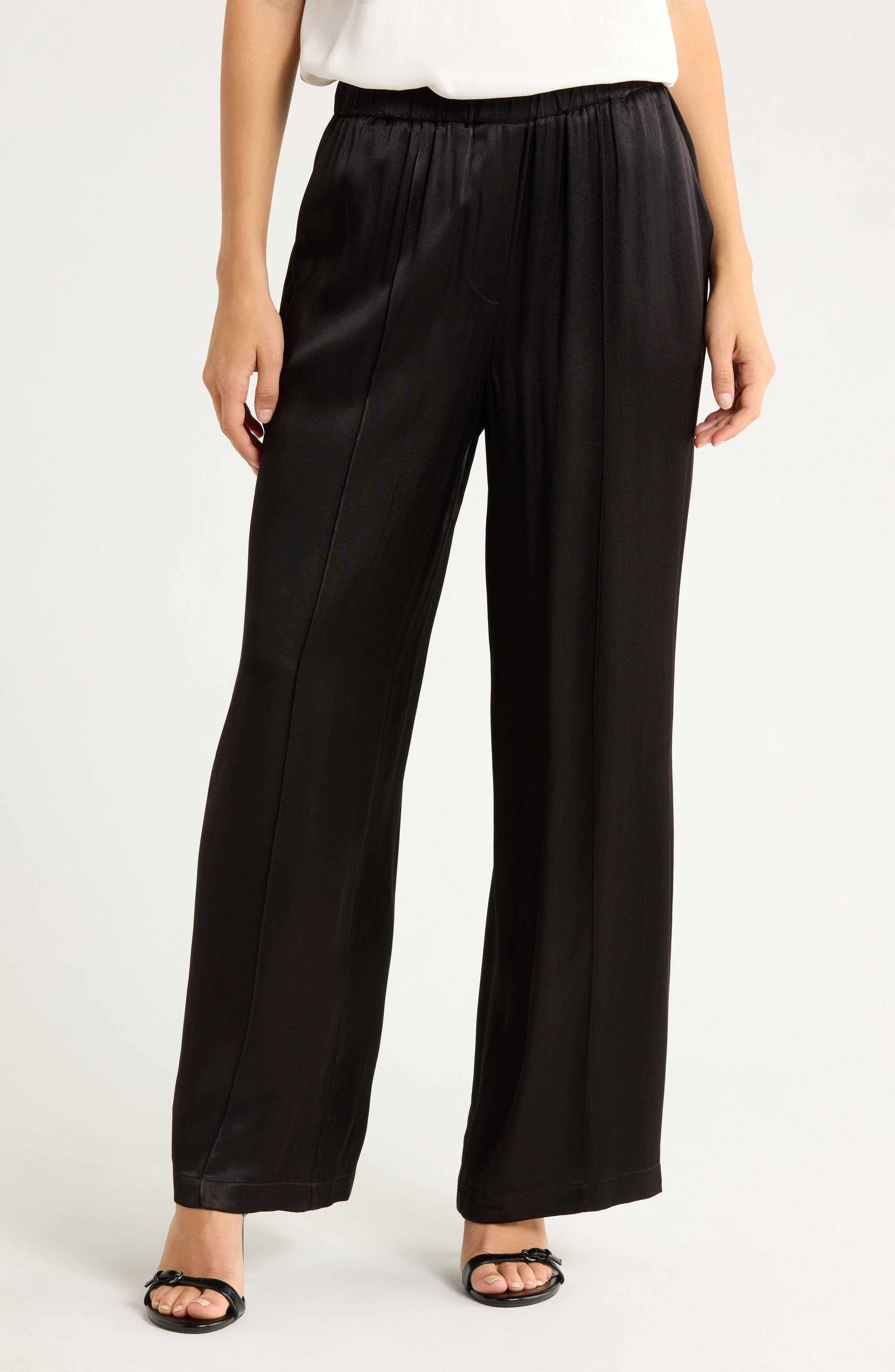 WAYF Satin Pants