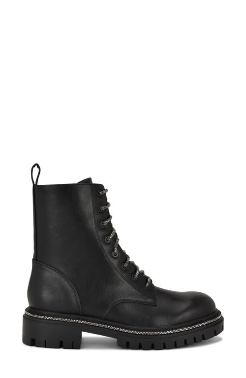 Nine West Jarret Lug Sole Boot In Black
