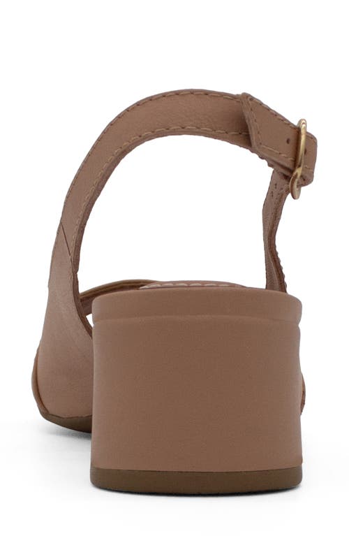 Bottero Square Toe Slingback Sandal