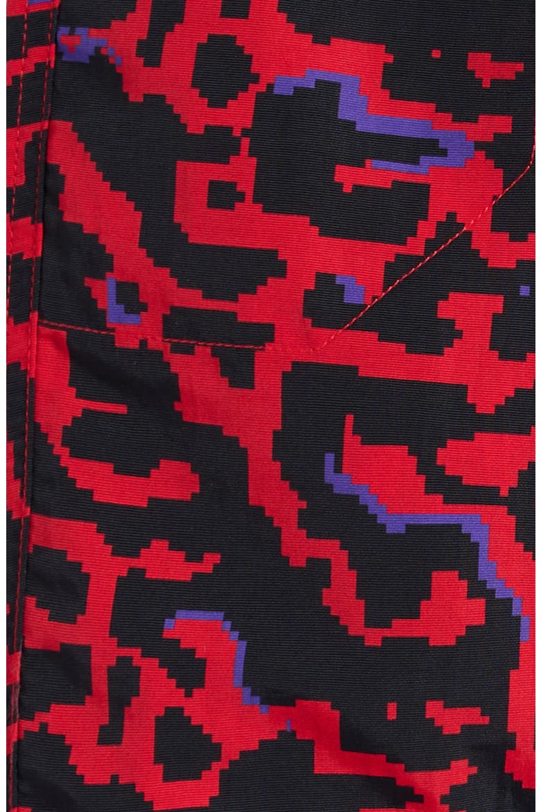 Kids' Lava Pull-On Shorts, Alternate, color, RACING RED