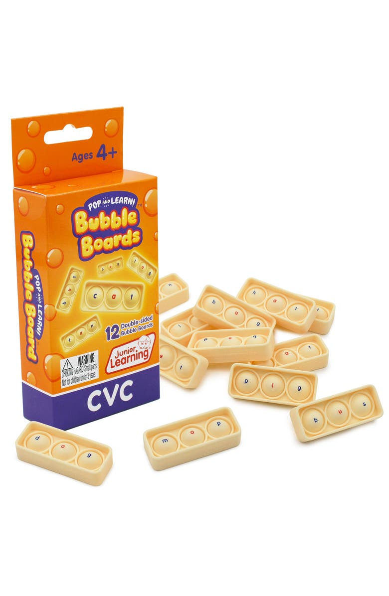 Pop & Learn Bubble Board CVC Bubble Boards, Main, color, Multicolored