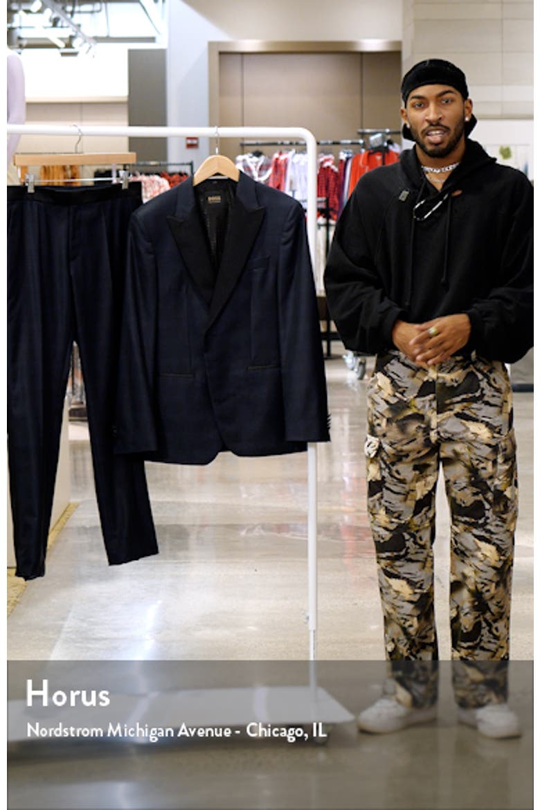Huge Virgin Wool Blend Suit video