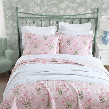 Veronica's Bouquet Cotton Quilt Set