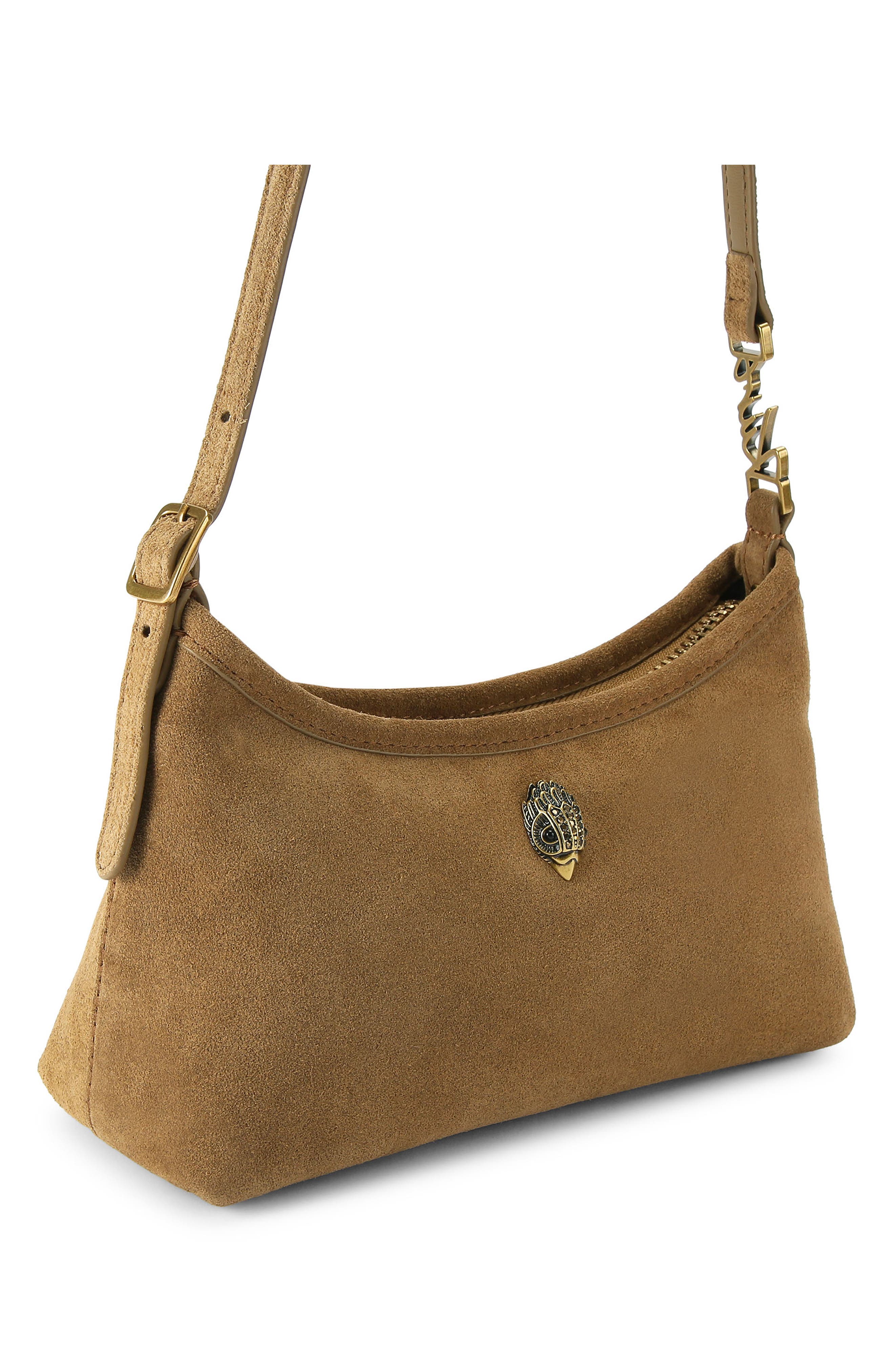 Kurt Sling Shoulder Bag, Alternate, color, LIGHT/ PASTEL BROWN