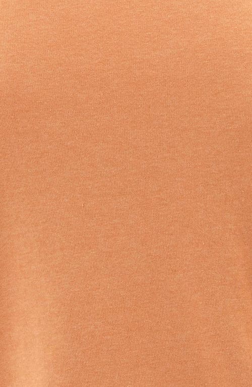 Threads 4 Thought Sea & Shell Mineral Wash Crewneck Sweatshirt In Papaya