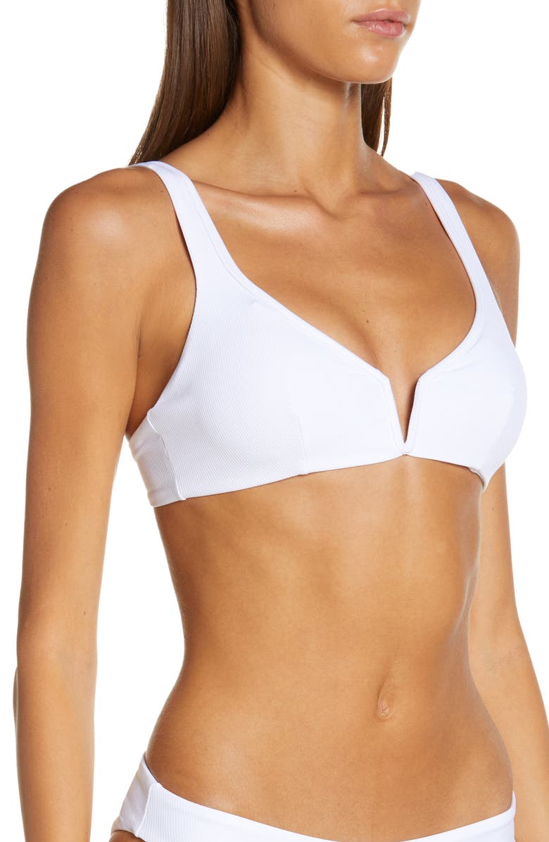 Maaji Cotton Victory Reversible Bikini Top, Alternate, color,