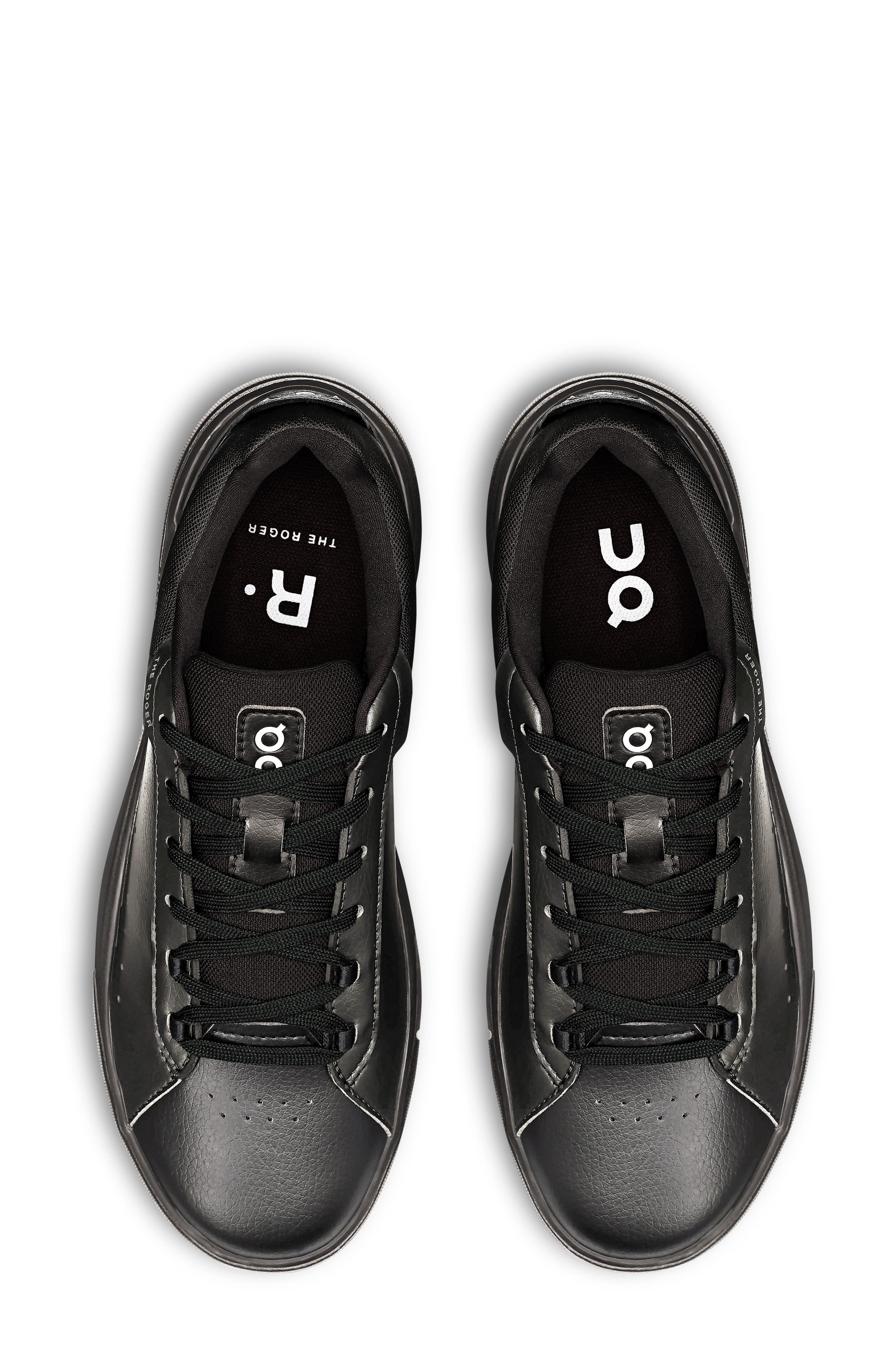 On THE ROGER Advantage Tennis Sneaker, Alternate, color, Black/ Black