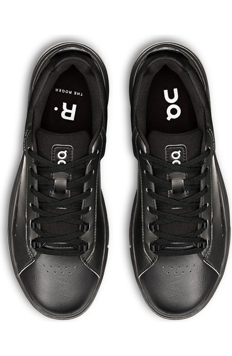On THE ROGER Advantage Tennis Sneaker, Alternate, color, Black/ Black