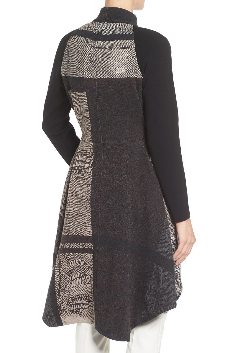 NIC+ZOE Pyramid Twirl Belted Cardigan, Alternate, color,