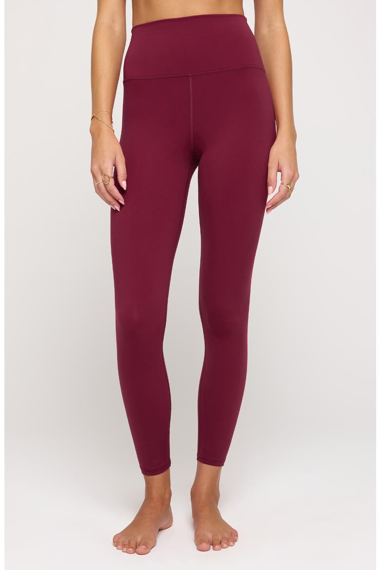 Ada High Waist 7/8 Leggings, Main, color, BERRY