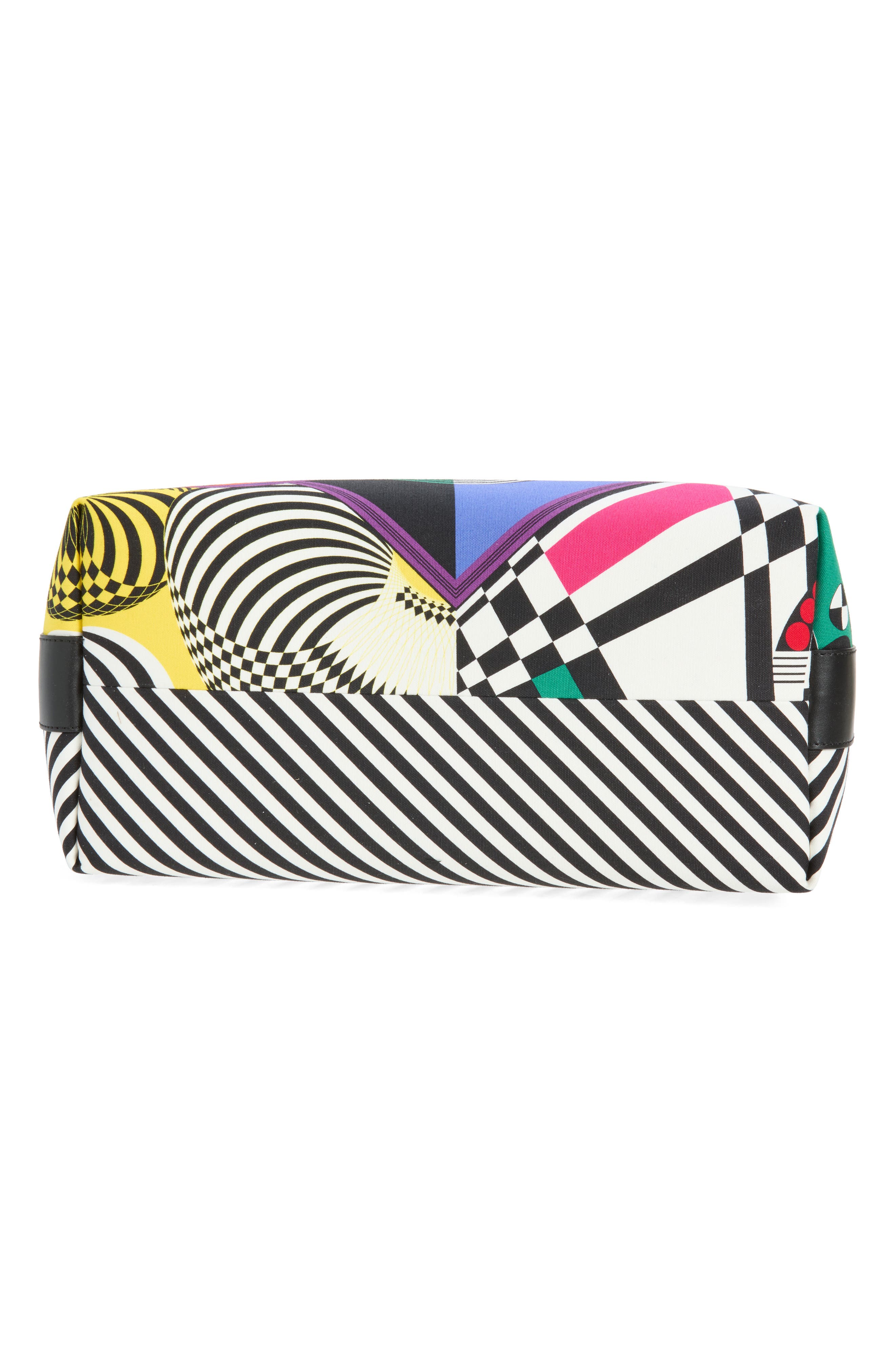Large Canvas Tote, Alternate, color, BLACK MULTI GOLD 82