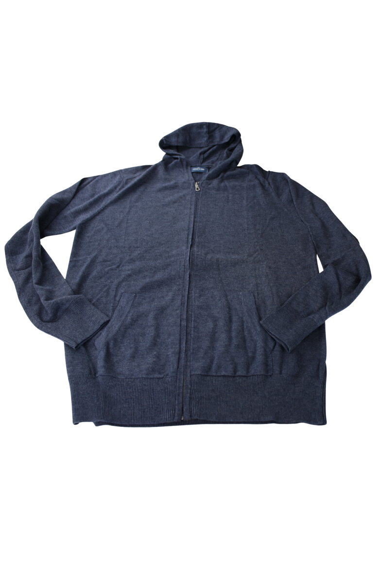 Ledger & Ford Navy Tomales Hoodie, Alternate, color, Navy