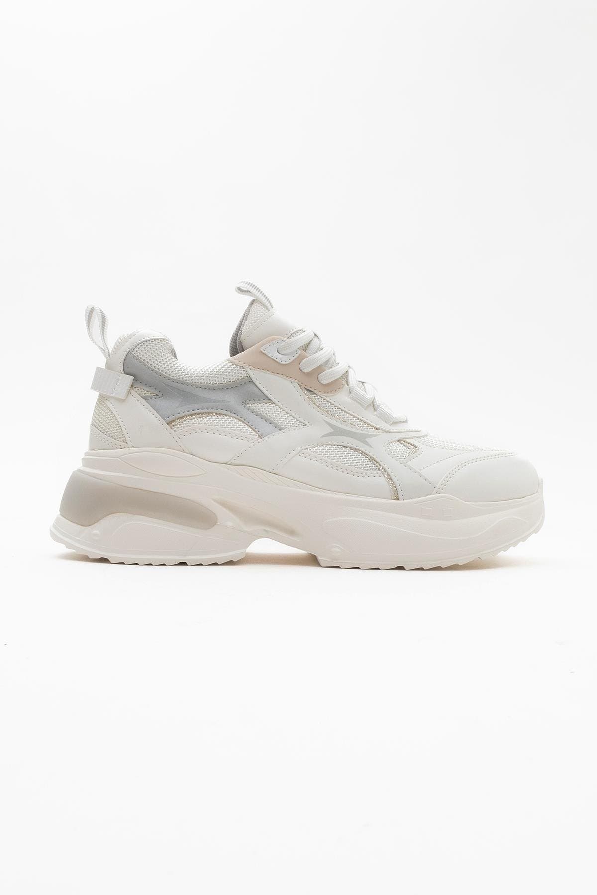 Marron Sport Sneakers, Alternate, color, White Faux Leather