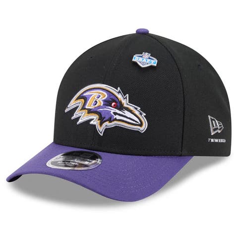Men's New Era  Black/Purple Baltimore Ravens 2026 NFL Draft 9FORTY M-Crown Adjustable Hat