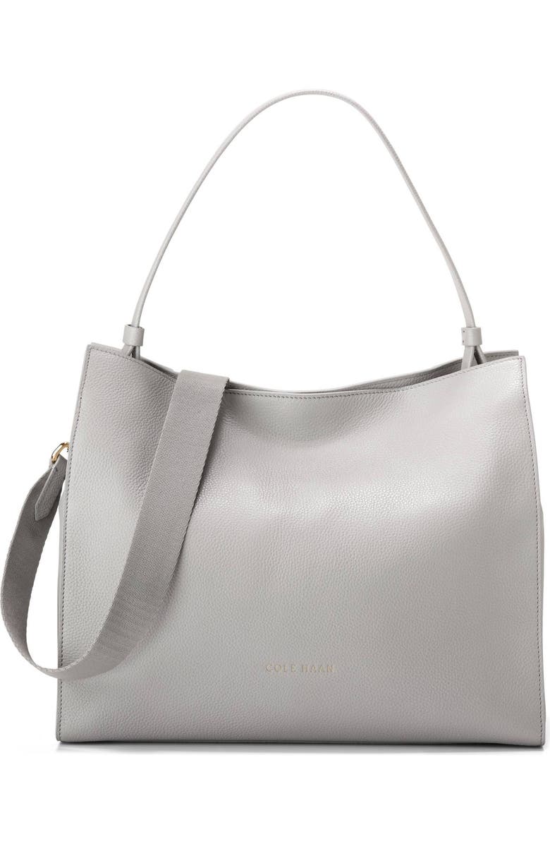 Cole Haan Carryall Leather Satchel, Main, color,