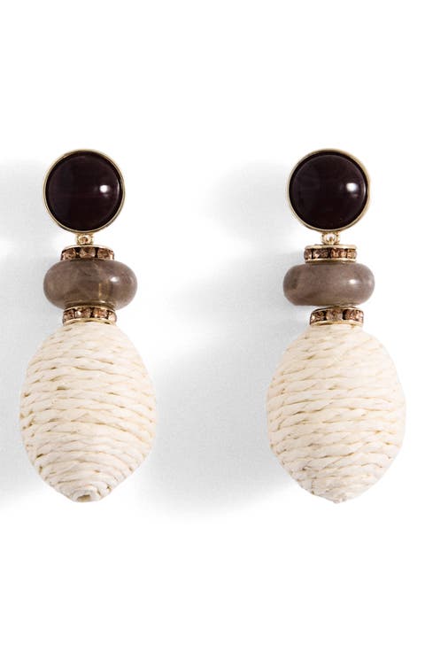 Raffia Drop Earrings