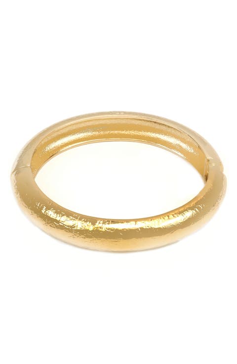Textured Hinge Bangle