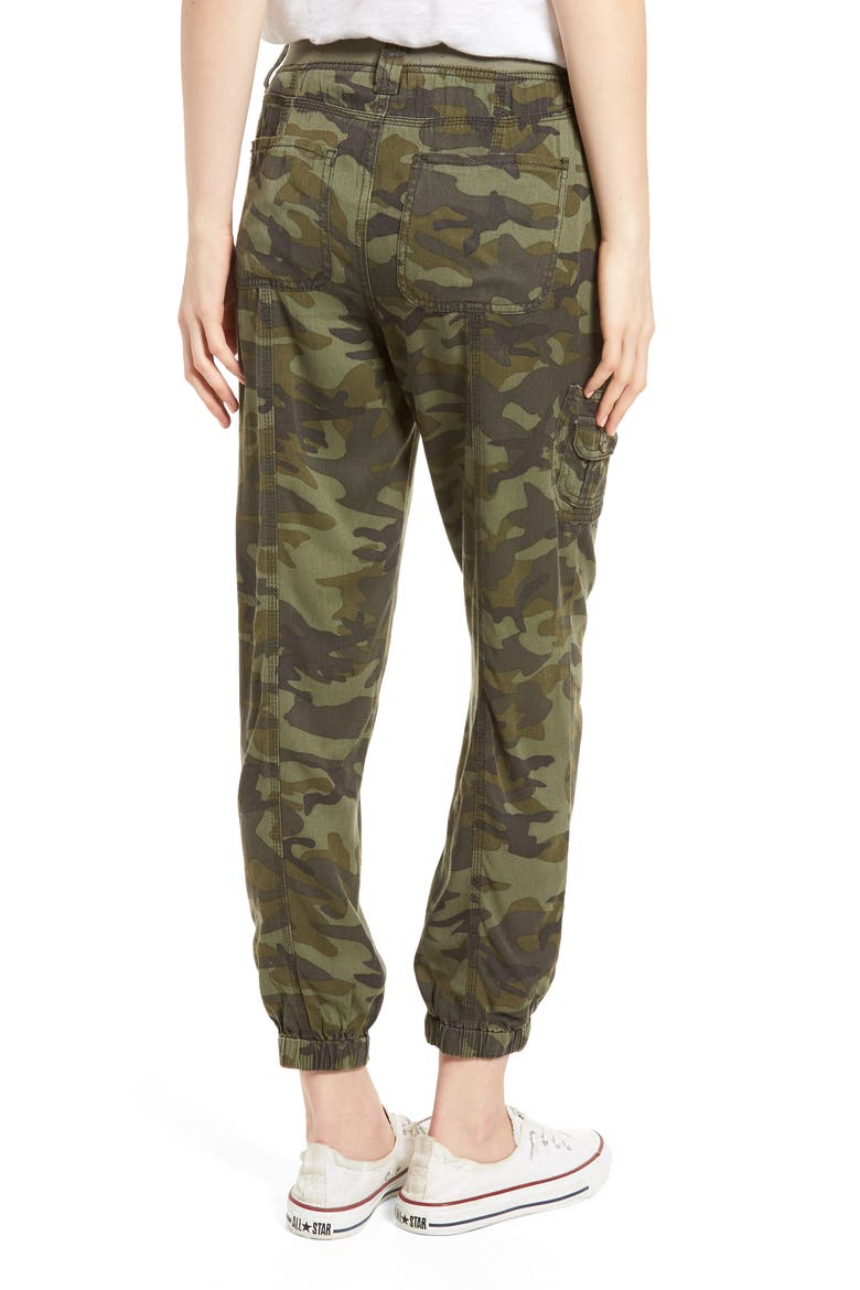 Camo Print Cargo Pants, Alternate, color, CAMO