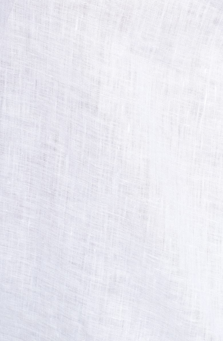 Vince Camuto Tie Front Linen Top, Alternate, color, 