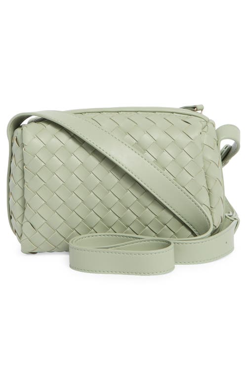 Urban Expressions Handbags Diamond Weave Crossbody Bag In Sage Green