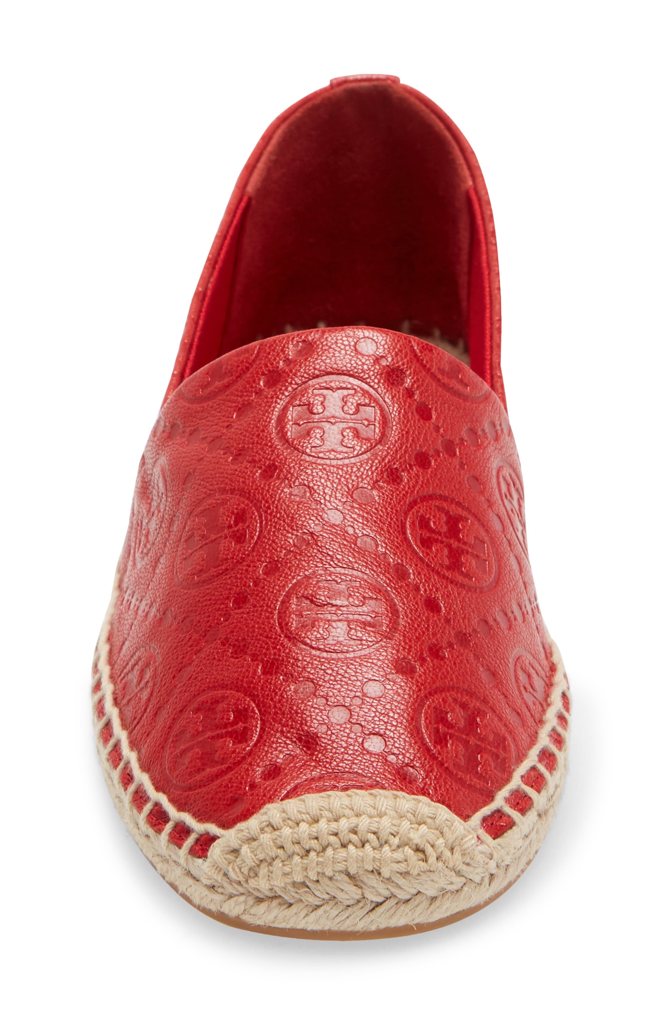 Tory Burch T Monogram Espadrille Flat, Alternate, color, 