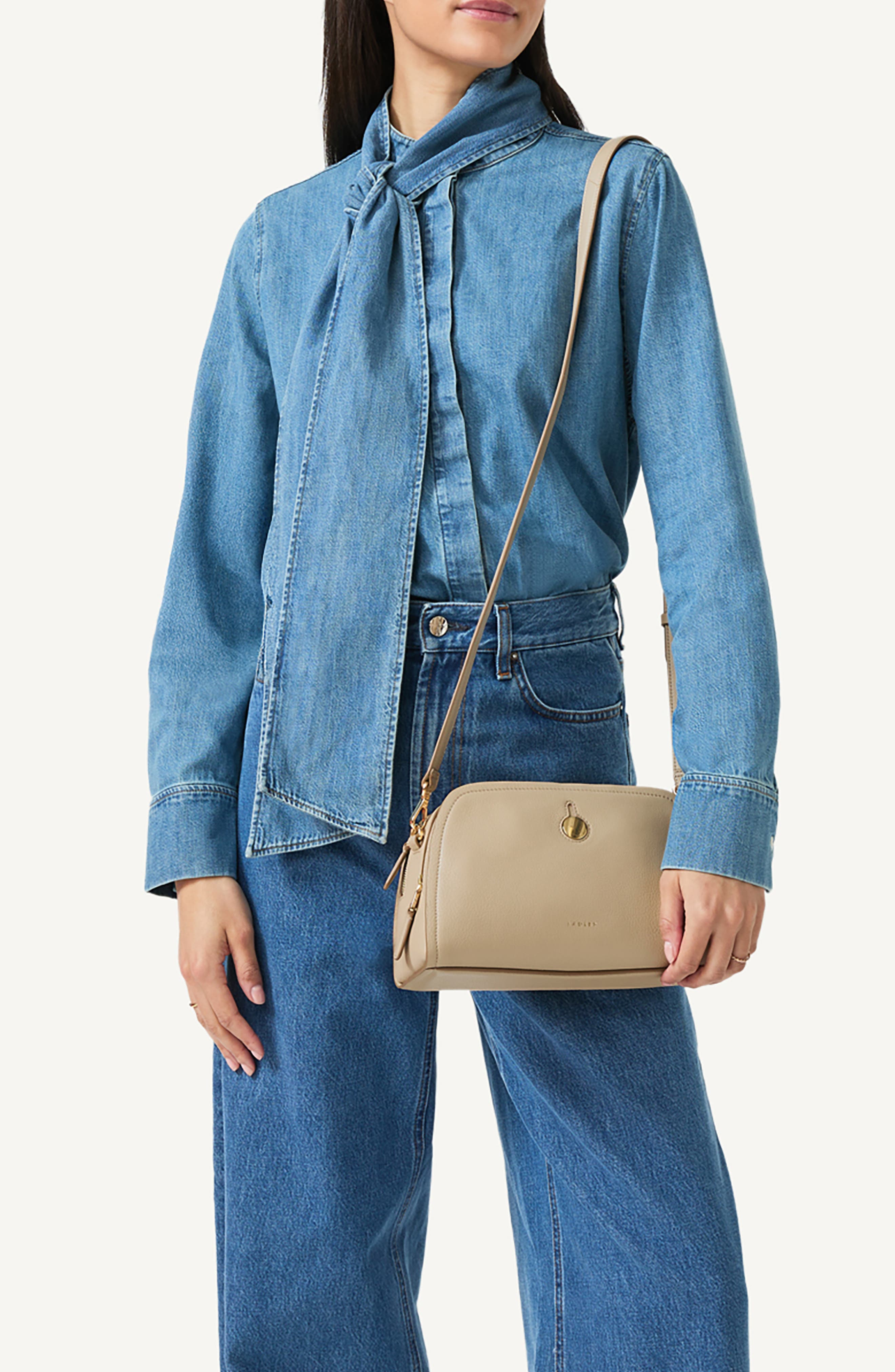 Radley Small Bathurst Mews Crossbody Bag, Alternate, color, Stone