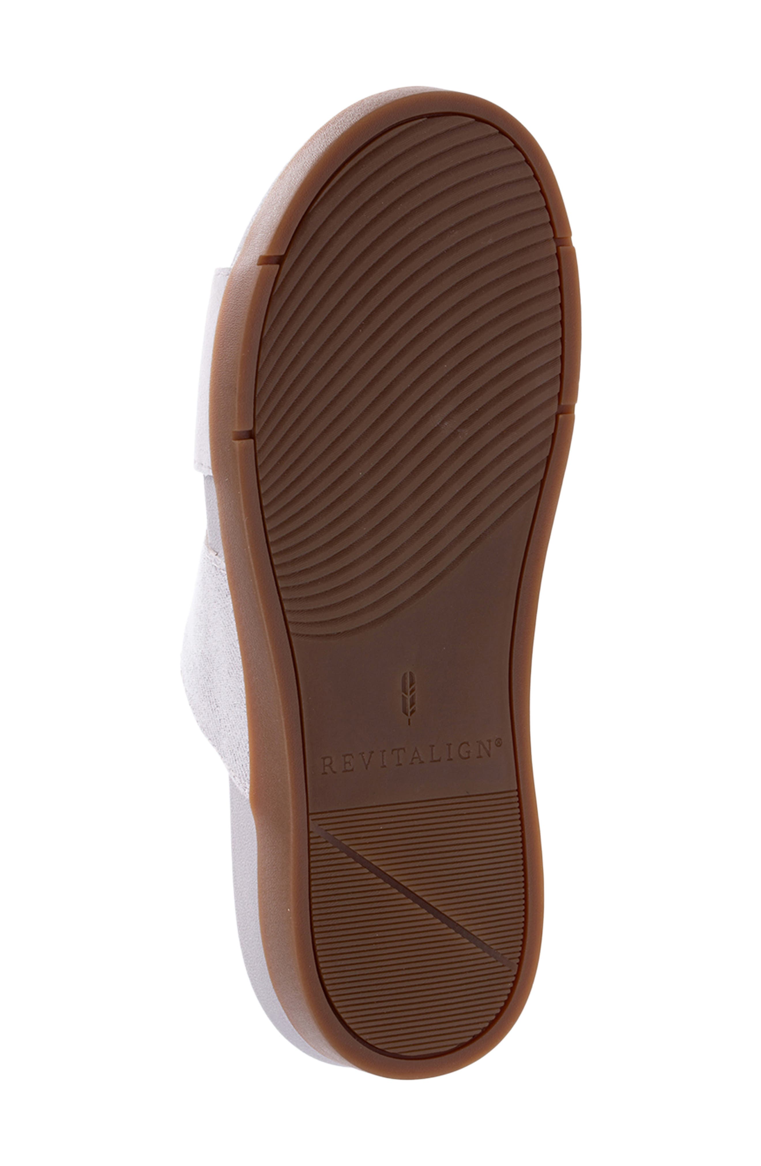 Dawn Shimmer Slide Sandal, Alternate, color, GREY