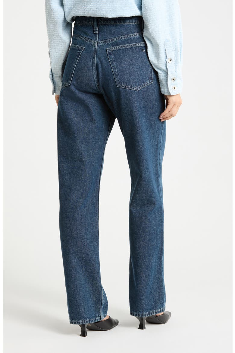 Shannon High Waist Relaxed Straight Leg Jeans, Alternate, color, GRAFTON