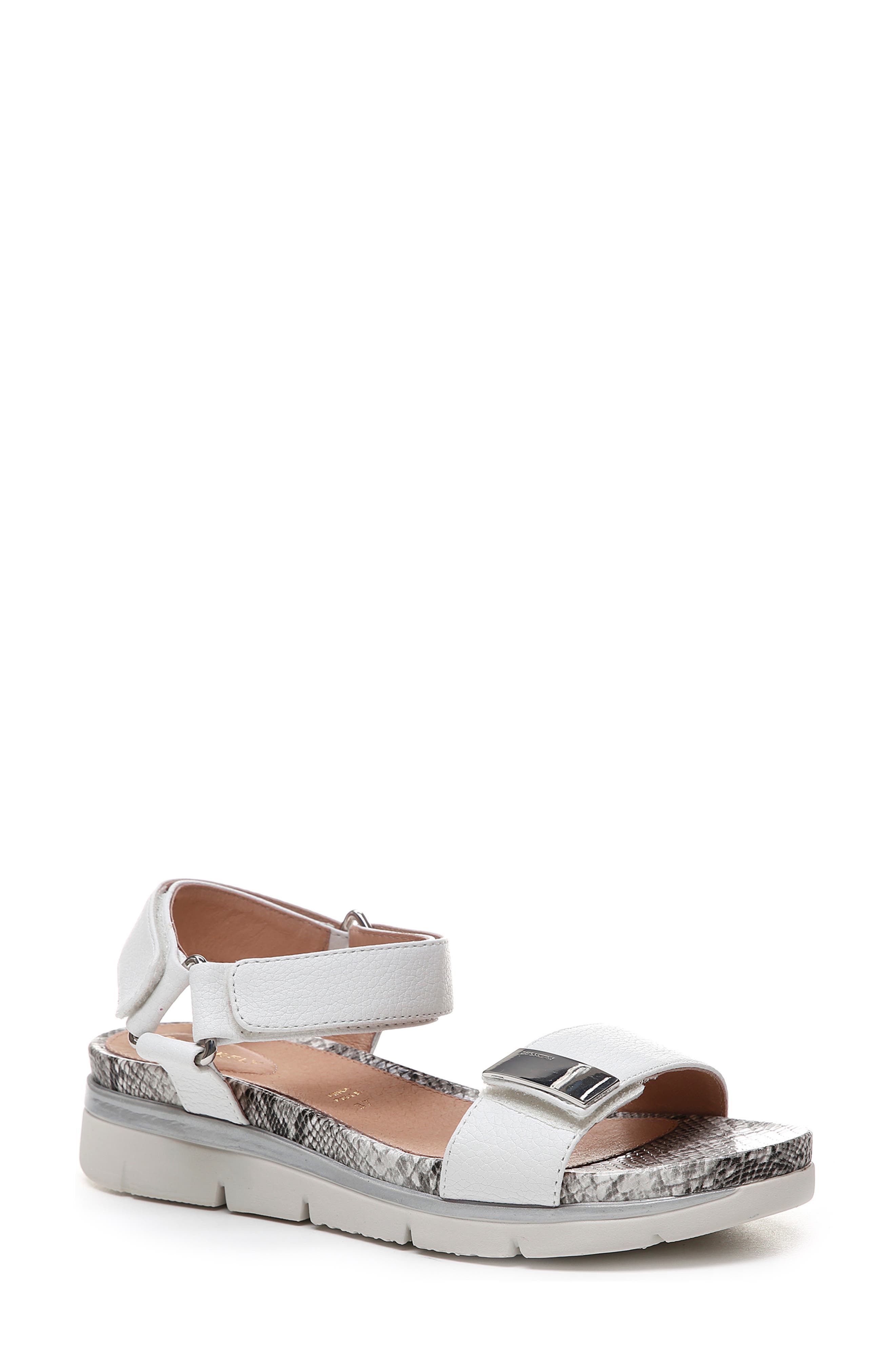 Elody Sandal, Main, color, CLOUD WHITE