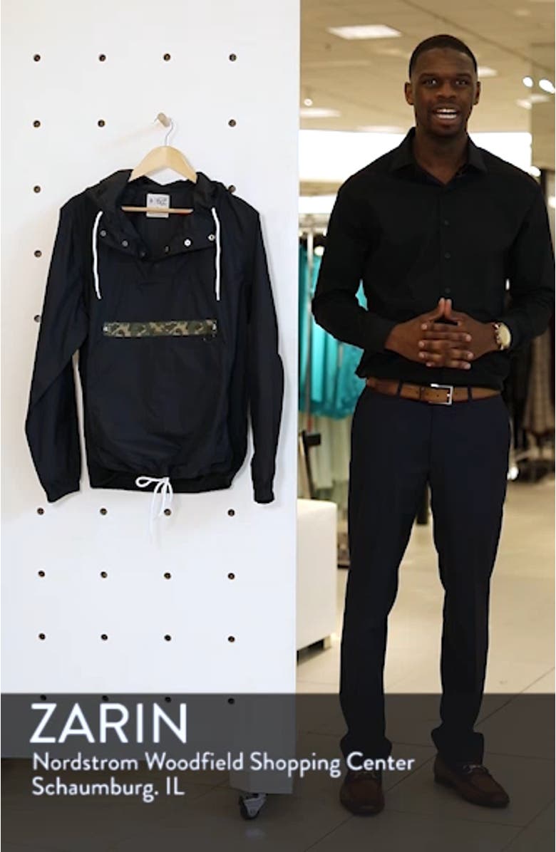 Exposed Zip Pocket Cagoule Jacket, sales video thumbnail