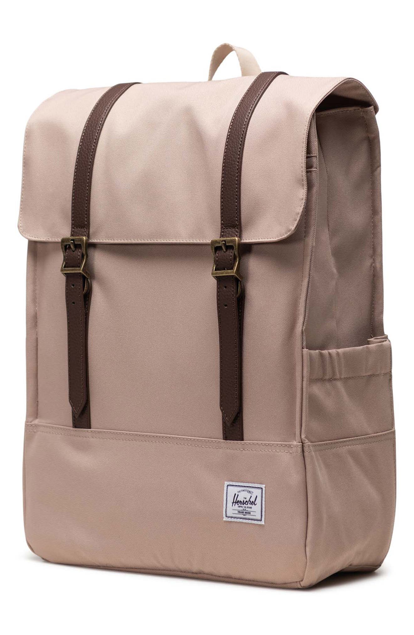 Herschel Supply Co. Survey Recycled Polyester Backpack, Alternate, color, Light Taupe