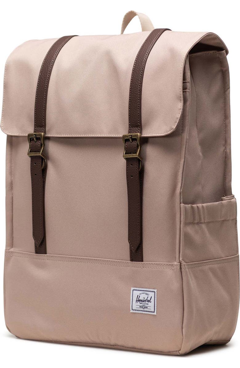 Herschel Supply Co. Survey Recycled Polyester Backpack, Alternate, color, Light Taupe